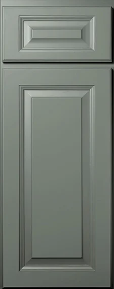 Sanibel door in Retreat Green