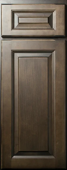 Sanibel door in Walnut